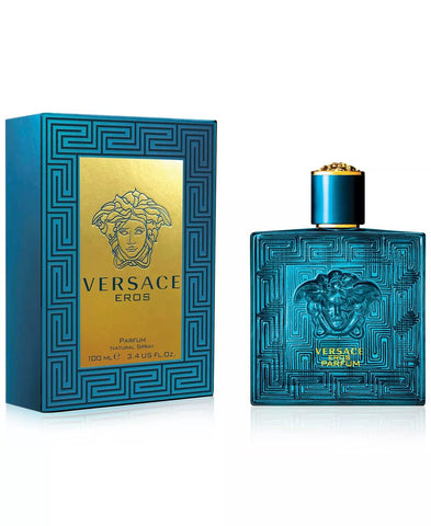 Versace Eros Parfum for Men 3.4 oz (100ml) – Long-Lasting Luxury Fragrance