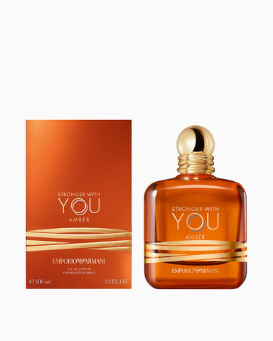 Emporio Armani Stronger With You Amber EDP 100ml | Exclusive Edition Men's Luxury Fragrance | Brand New & Sealed
